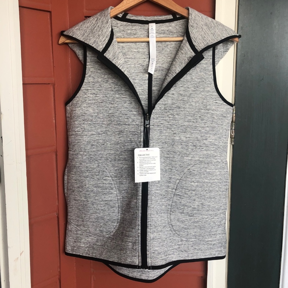 Lululemon Reversible Insculpt Vest NWT Size 6